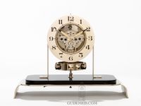 A rare French Art Deco Reutter patent atmos clock, model P01, circa 1935 - image 2