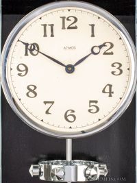 A French Art Deco Reutter patent wall atmos clock RM1, circa 1934. - image 5