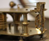 A fine English mahogany dial wall timepiece, circa 1820. - image 4
