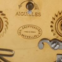 A French carriage clock with rare striking, retailer Grottendieck Brussel, circa 1880 - image 4