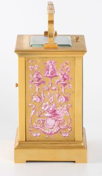 A French Sevres mounted quarter striking carriage clock sold by Shreve Crump & Low Boston, circa 1880 - image 5