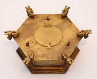 Een fraaie Franse renaissance-stijl mysterieuse, Planchon, circa 1880 - afbeelding 4