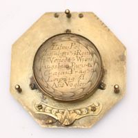 A German brass pocket sundial Andreas Vogler, circa 1740 - image 3