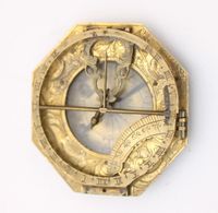 A German brass pocket sundial Andreas Vogler, circa 1740 - image 5