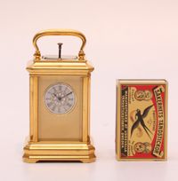 A small Swiss carriage timepiece with repetition, circa 1860 - image 8