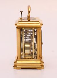 A small Swiss carriage timepiece with repetition, circa 1860 - image 7