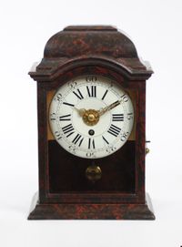 A small Swiss 'Neuchâteloise' alarm wall timepiece, circa 1740 - image 1