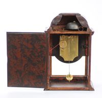 A small Swiss 'Neuchâteloise' alarm wall timepiece, circa 1740 - image 4