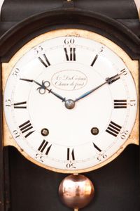 A small Swiss Louis XVI ebonised quarter striking bracket clock, DuComun, circa 1780 - image 4