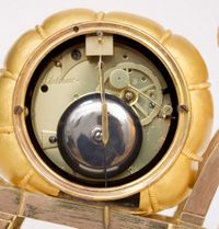 A rare French Empire ormolu and bronze ‘au bon sauvage’ mantel clock Lesieur à Paris, circa 1800 - image 7