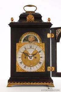 An English table cock with date and moonphase for the Dutch market, Smith & Son, circa 1770 - image 8