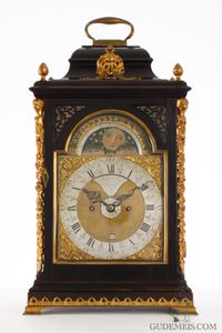 An English table cock with date and moonphase for the Dutch market, Smith & Son, circa 1770 - image 1