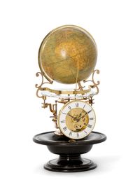 Eine seltene französische „Pendule Cosmographique“ Mouret Patent, ca. 1885 - image 1
