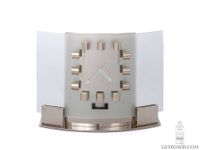 Ein seltener französischer Art-Deco-Chrom- und Glas-Reutter-Patent-Atmos-Uhr-Modell T5, ca. 1933 - image 2
