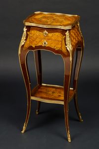 French Transitional Table, Leonard Boudin - image 1