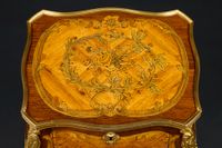 French Transitional Table, Leonard Boudin - image 4