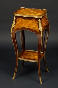 French Transitional Table, Leonard Boudin - image 3