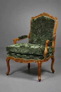 Ensemble of six Louis XV fauteuils à la Reine - image 2
