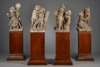 Jan Claudius de Cock, Four sandstone statues, an Allegory of the Peace of Utrecht - image 1