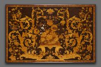 Dutch Louis XIV table with floral marquetry - image 2