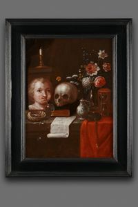 Northern-Italian School: Vanitas Still Life - image 2