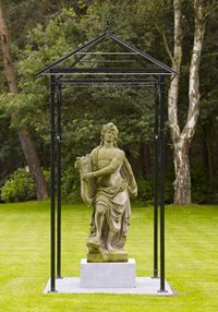 Dutch Garden Sculpture representing Apollo Musagetes - image 1