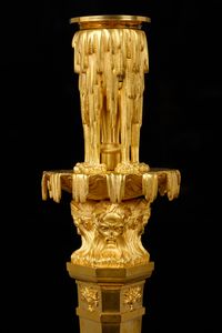 Pair of Russian Empire candlesticks, attributed to Friedrich Bergenfeldt - image 2