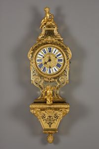 French Régence console clock, Masson - image 2
