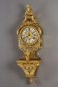 French Régence console clock, Masson - image 1
