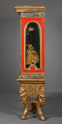 German Baroque lacquer writing cabinet - image 6