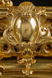 Pair of French Régence Chênets - image 3