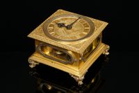 German Renaissance horizontal table clock - image 1