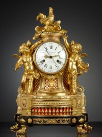 French Louis XVI Musical Mantel Clock - image 1