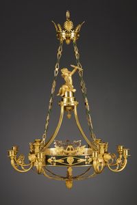 Russische Empire Kroonluchter, toegeschreven aan Andrei Ivanovich Schreiber - afbeelding 1