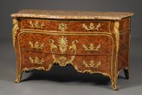French Régence Commode à Pont, Etienne Doirat - image 1