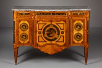Dutch Louis XVI Commode with Lacquered Panels - image 2