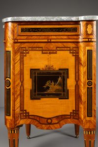 Dutch Louis XVI Commode with Lacquered Panels - image 3