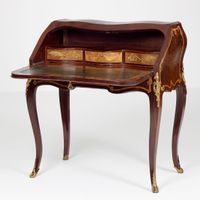 Dutch Louis XV Sécretaire en Pente, attributed to Matthijs Horrix - image 2
