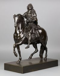 Equestrian Statue of Louis XIV, after Martin van den Bogaert alias Desjardins - image 3