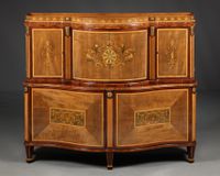 English George III Writing Cabinet - image 1