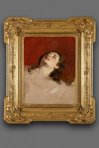 Friedrich Ritter von Amerling (1803-1887) Study of a Resting Woman - image 2