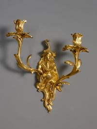Vier Franse Louis XV appliques aux chinois - image 2