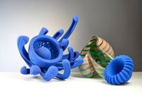 Barbara Nanning (Amsterdam 1957), glass object sculptural bowl - image 3
