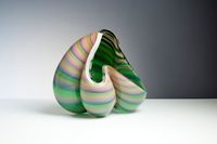 Barbara Nanning (Amsterdam 1957), glass object sculptural bowl - image 2