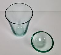 Bert Frijns, 1953 Worms (Germany), clear stackable bowls in glass, 2-piece (1994-1995) - image 4