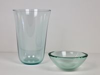 Bert Frijns, 1953 Worms (Germany), clear stackable bowls in glass, 2-piece (1994-1995) - image 5