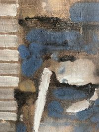 Xavier Krebs, abstract oil painting on linen canvas, 1990 - image 2