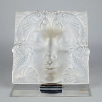 R. Lalique, Wall relief 'Masque de Femme N°2', design 1935, by Lalique - image 1