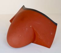 Wouter Dam, (1995), sculptural terracotta object with black edge, 1995 - image 8