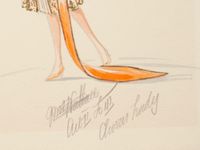 Charles LeMaire, Original Art Deco costume designs for George Gershwins Broadway musical 'Tell me More', 1920s - image 9